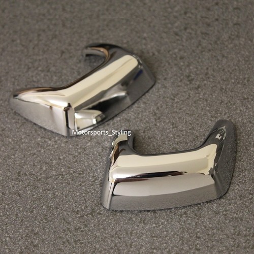 Chrome headlight washer jet - headlight,