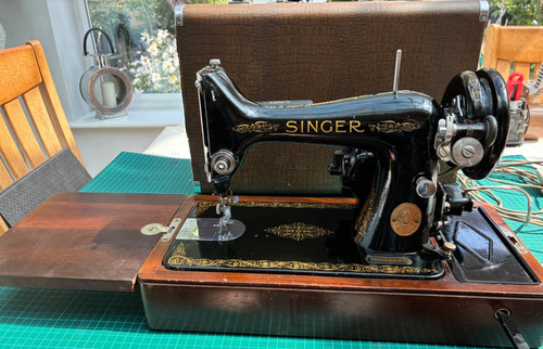 Singer 99k 1937 sewing machine - singer,