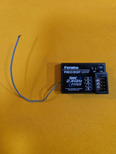 Futaba r603gf receiver - 2.4, 3ch