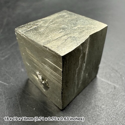Pyrite crystal cube mineral - crystal,