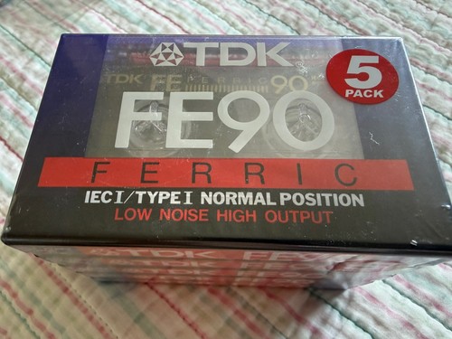 Tdk fe90 pack blank - tdk,