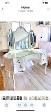 Olympus 5 Drawer Dressing Table With Trifold Mirror