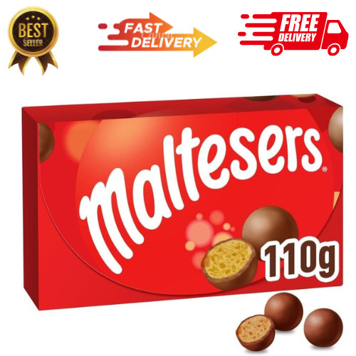 Maltesers chocolate box 110g - box,