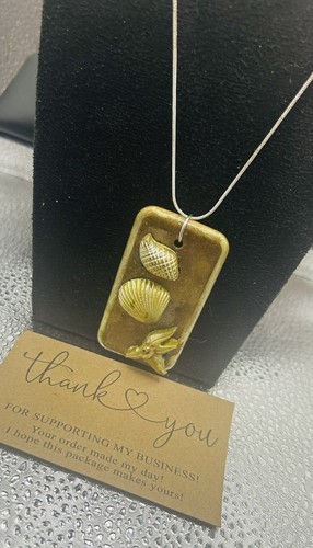 Hand made resin sea - /,