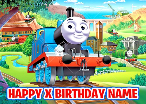 Thomas the tank cake topper - the,