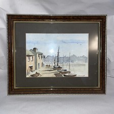 Framed Watercolour Painting Of