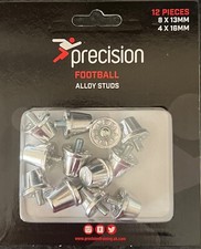 Precision Football Alloy Studs 12 pack Football Boot Studs