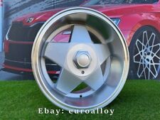 4 x 16 Inch 4x100 Borbet A Style Deep Dish Wheels: Fits For BMW E30 VW Honda