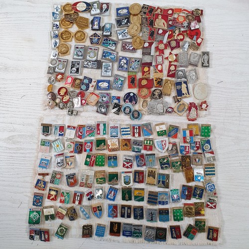 Russian pin badges vintage - pin,