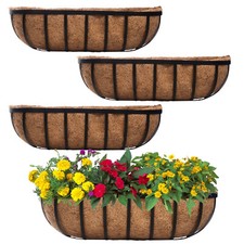4 Pack 24” Railing Planter