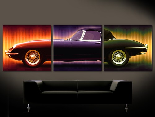 Jaguar type canvas - type, picture