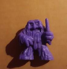 Bad Eggz Bunch - Yolkyuk (Purple) RARE Vintage Galoob Mini-Figure 1992