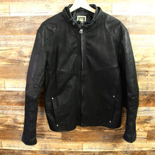 G Star Leather Jacket Size XL