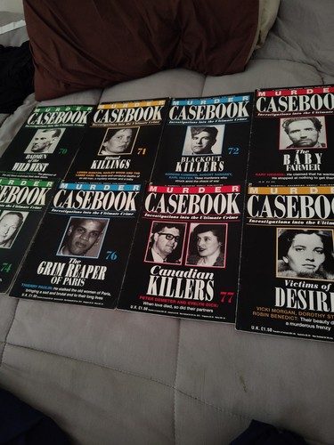 Murder casebook magazine - murder,
