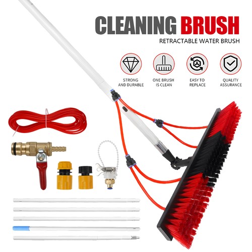 Cleaning brush water - water, fed