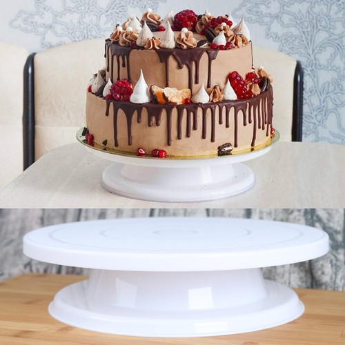 Cake making equipment rotating - cake,