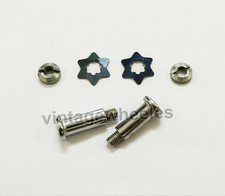 10 X LAMBRETTA GP-LI-SX-TV CHROME CLUTCH LEVER PIVOT BOLTS SCREW, NUT & WASHER