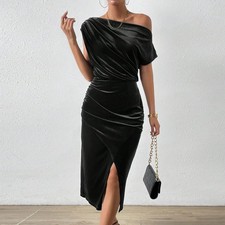 Women Velvet Party Evening One