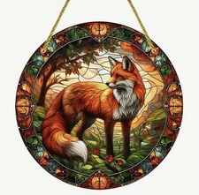 Fox Stained Glass Effect