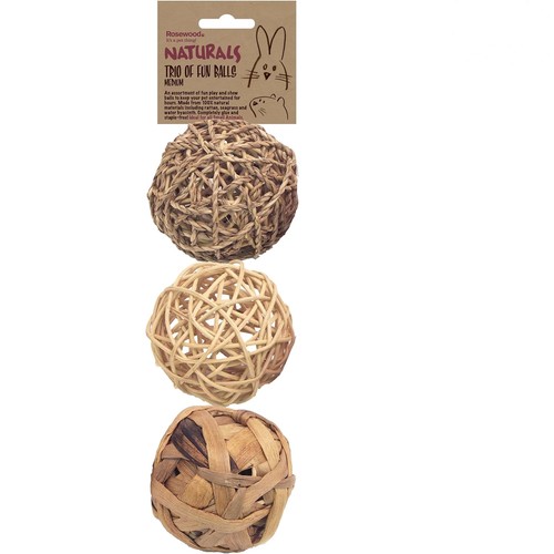 Naturals trio fun balls - naturals,