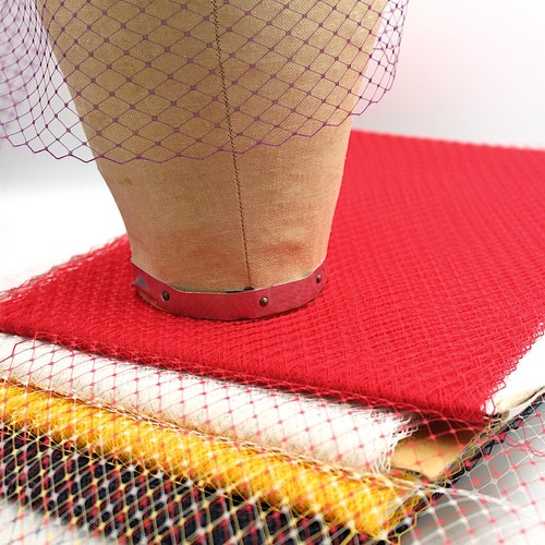 Classic plain veiling 20cm - veiling, x1m