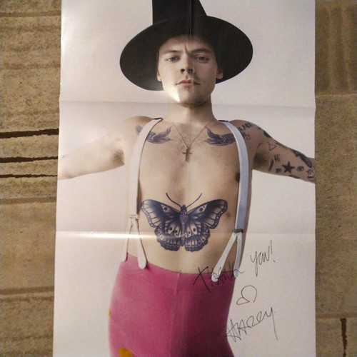 Signed harry styles fine - styles,