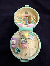 Vintage Bluebird 1991 Polly Pocket Dazzling Dressmaker Ring Tina Doll Compact