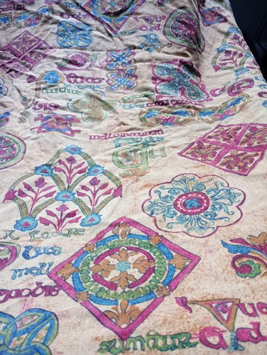 Pair vintage tapestry - pair,