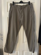 ROHAN men’s W40 Khaki Brown Chino Walking Outdoor Hiking Trousers