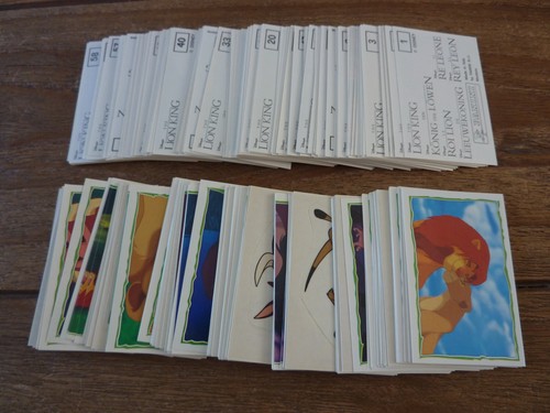 Panini the lion king stickers - lion,