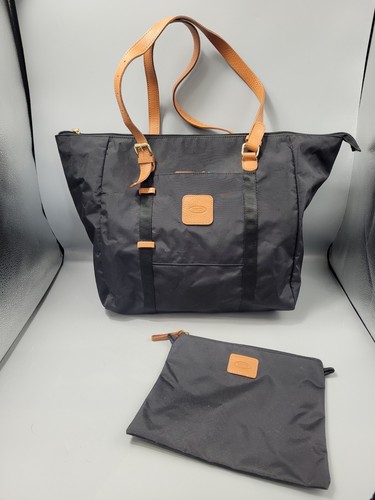 Bric milan black canvas tote - milan,