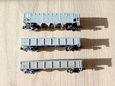 3 X N Gauge 4 Axle Open Wagons
