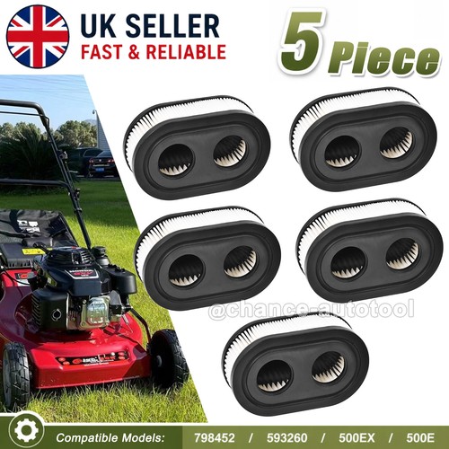 Lawn mower air filter - 5x,