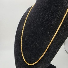 18ct Yellow Gold Rope Chain