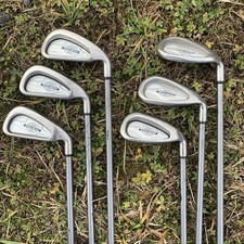 Callaway Steelhead X-14 Irons - 3,4,6,9,PW,SW - R Flex Graphite Shafts - RH