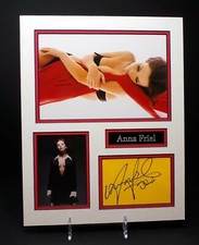 Anna FRIEL Signed Mounted Sexy
