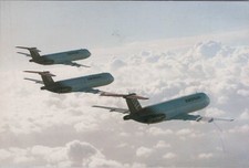 EUROPEAN AIR CHARTER BAC1-11 FORMATION OVER BRISTOL 1994 AIRLINE ISSUE POSTCARD