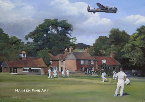 Avro lancaster cricket - cricket, bbmf