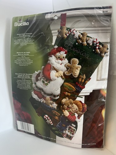 Bucilla christmas cookies felt - cookies,