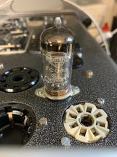 Mullard UK ECC82 12AU7 Valve Tested Strong