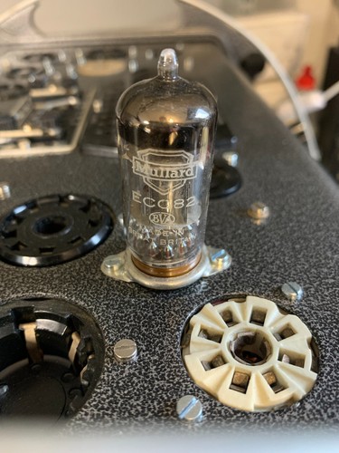 Mullard ecc82 12au7 valve - ecc82,