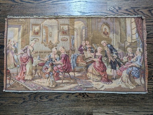 Vintage tapestry made - tapestry, in