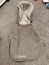 Maxi Cosi Cabriofix car seat Footmuff  cosytoes grey used 