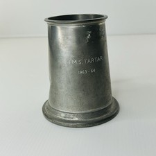 English Pewter Tankard From