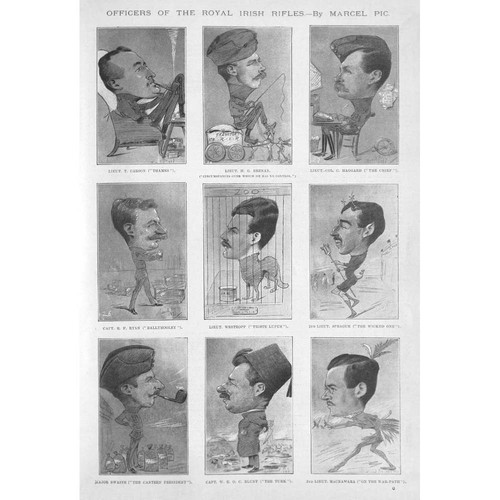 Military caricatures - military, of