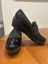 Wonders Ladies Black Patent
