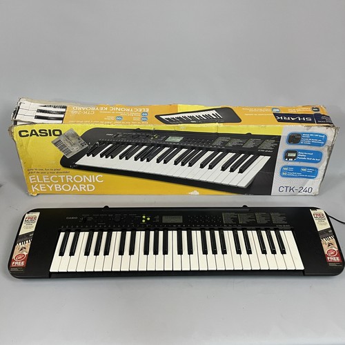 Casio electronic keyboard - electronic,