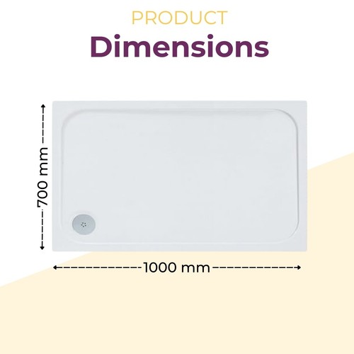 Rectangle anti slip shower - rectangle,