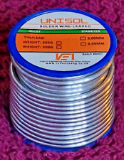 Plumbing/Capillary Solder/Soldering Wire Leaded 3mm 500g Reel/Spool