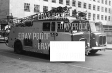 Croydon Fire Brigade GLC Day-April 1965 London Fire Brigade -6X4" B/W (1579BY)